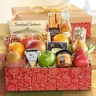 Sonoma Deluxe Fruit & Cheese Gift Box