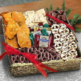 Chocolate Nuts and Crunch Basket