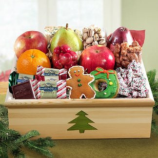 Deluxe Christmas Fruit Crate