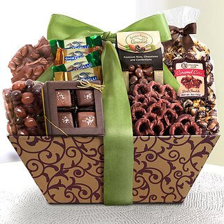 Chocolicious Valentine Gift Basket