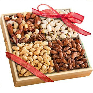 Selection of Savory Nuts Tray