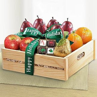 Festive Fruit & Chocolate Crate