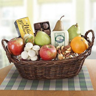 California Fruit & Cheese Gift Basket