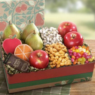 San Francisco Organic Fruit & Gourmet Gift Box - Deluxe