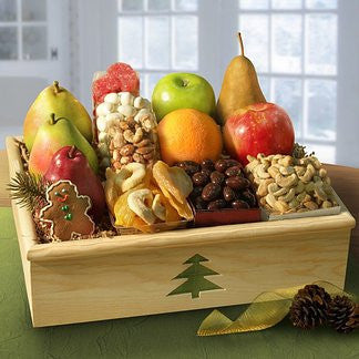 Grande Organic Christmas Fruit Crate