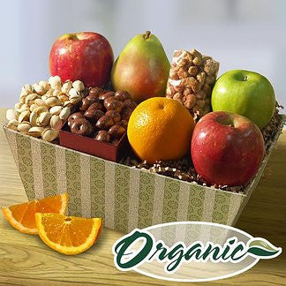 Organic Fruit & Nuts Basket