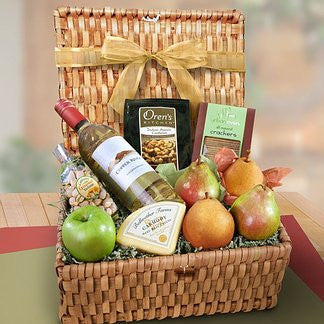 California Chardonnay, Fruit & Cheese Hamper