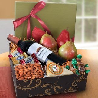 Sonoma Cabernet Sauvignon & Fruit Gift Box