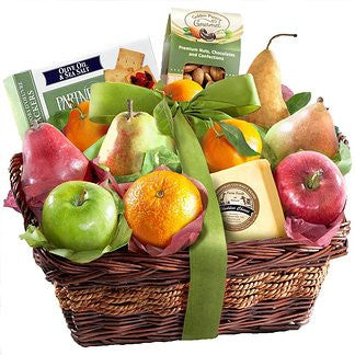 The Classic Fruit and Cheese Basket