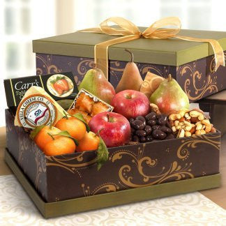Sonoma Deluxe Fruit & Cheese Gift Box