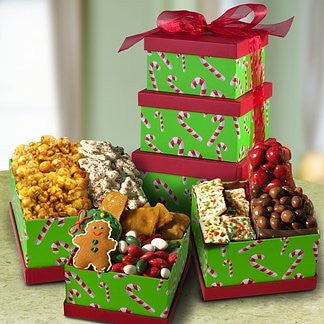 North Pole Sweet Gift Tower