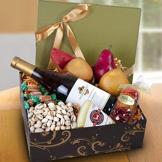 Kendall Jackson Chardonnay & Fruit Gift Box