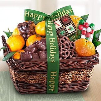 Happy Holidays Gift Basket